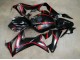 Carénages Moto Honda CBR650R 2019-2020 - Noir Brillant Rouge Bande