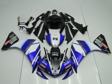 Carénages Moto Yamaha YZF R1 2009-2011 - Blanc Bleu Noir Sterilgarda
