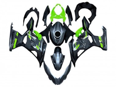 Carénages Moto Kawasaki Ninja 400 2018-2024 - Vert Gris