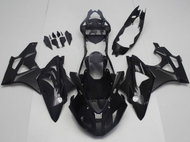 Carénages Moto BMW S1000RR 2017-2018 - Noir Brillant Noir Mat