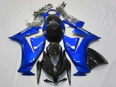 Kits Carénage Moto ABS Honda CBR1000RR 2012-2016 - Bleu Noir Brillant