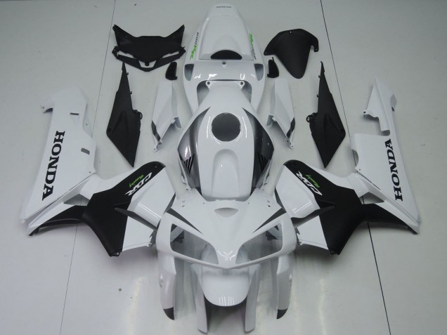 Carénages Moto Honda CBR600RR 2005-2006 - Blanc Noir Argent Vert