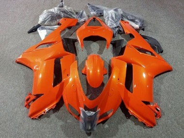 Carénages Moto ABS Kawasaki ZX6R 2007-2008 - Orange