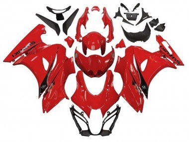 Carénages Moto Suzuki GSXR1000 2017-2025 - Rouge Noir