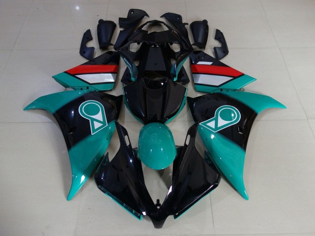 Carénages Moto Yamaha YZF 1000 R1 2012-2014 - Noir Brillant Vert Blanc Rouge