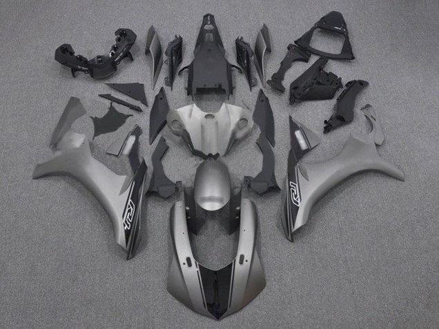 Carénage Moto Yamaha YZF 1000 R1 2015-2019 - Noir Mat Noir Brillant