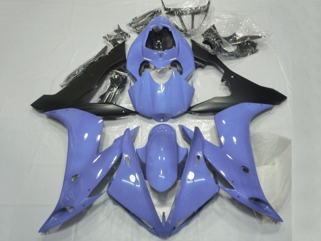 Carénages Moto Yamaha YZF 1000 R1 2004-2006 - Bleu Noir Mat