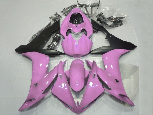 Carénages Moto Yamaha YZF 1000 R1 2004-2006 - Rose Noir Mat