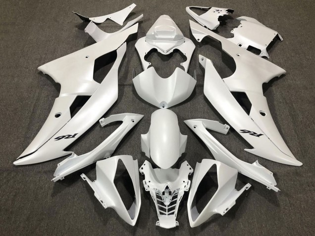 Carénages Moto Yamaha YZF R6 2008-2016 - Blanc Perle