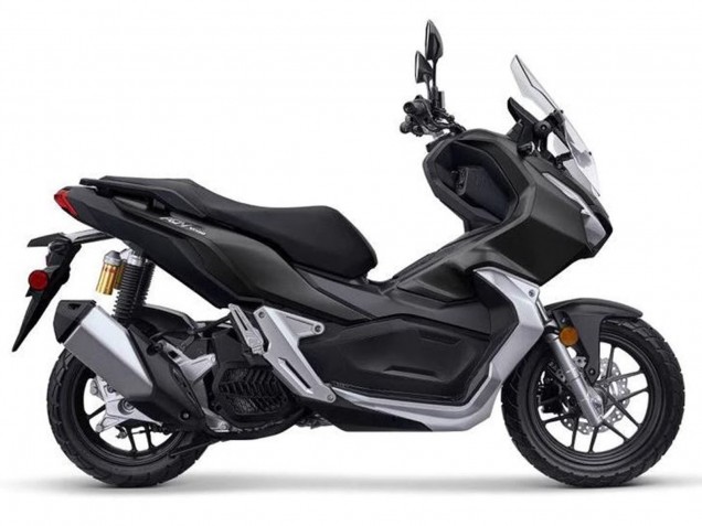 Carénages Moto Honda ADV150 2018-2021 - Argent Noir Mat