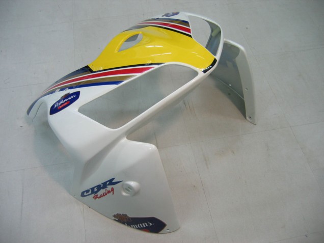Carénages Moto Honda CBR600RR 2005-2006 - Bleu Blanc Jaune Rothmans