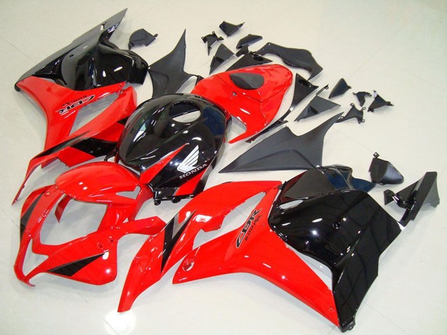 Carénage Moto Honda CBR600RR 2009-2012 - Rouge Noir Brillant