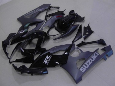 Kit Carénages Moto Suzuki GSXR 1000 2005-2006 - Noir Brillant Noir Mat