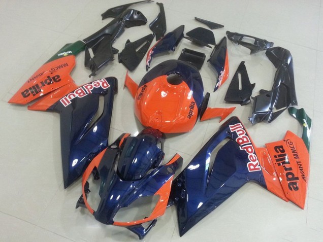 Carénages Moto Aprilia RS125 2006-2011 - Orange Bleu Foncé