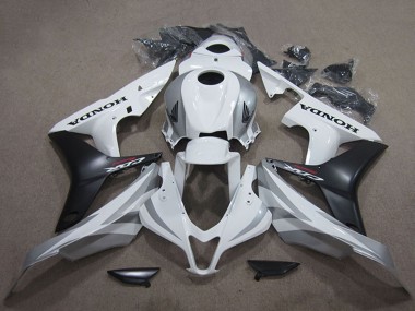 Kits Carénage Moto ABS Honda CBR600RR 2007-2008 - Blanc Noir Mat