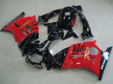 Kits Carénage Moto Honda CBR600 F3 1995-1996 - Rouge Noir Brillant
