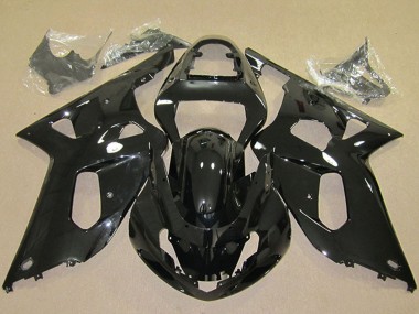 Carénages Moto Suzuki GSXR 600 2001-2003 - Noir Brillant
