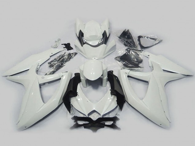 Carénages Moto Suzuki GSXR 750 2008-2010 - Blanc Perle