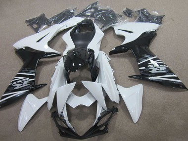 Carénage Moto Suzuki GSXR 750 2011-2024 - Blanc Noir