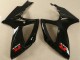 Carénage Moto Suzuki GSXR 600/750 2006-2007 - Noir Brillant